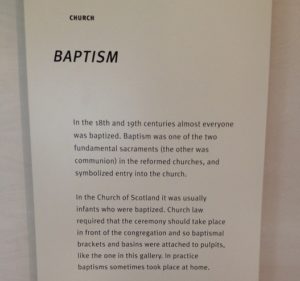 Baptismal sign